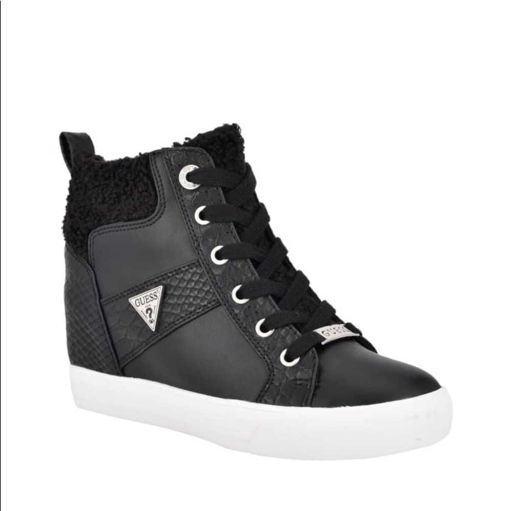 New GUESS Della Hidden Wedges Sneakers SZ 9